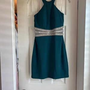 Green Cocktail Dress